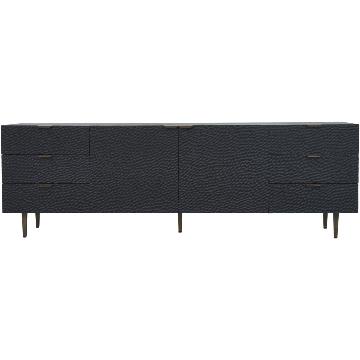 Moe's Home Collection VL-1054-02 Breu 80 X 18 inch Black Sideboard