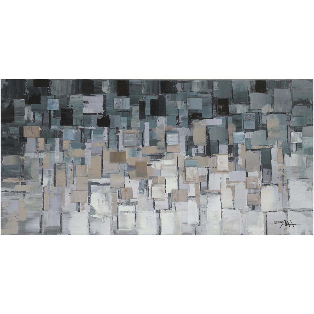 Moe's Home Collection WP-1179-37 Segments Multicolor Wall Décor