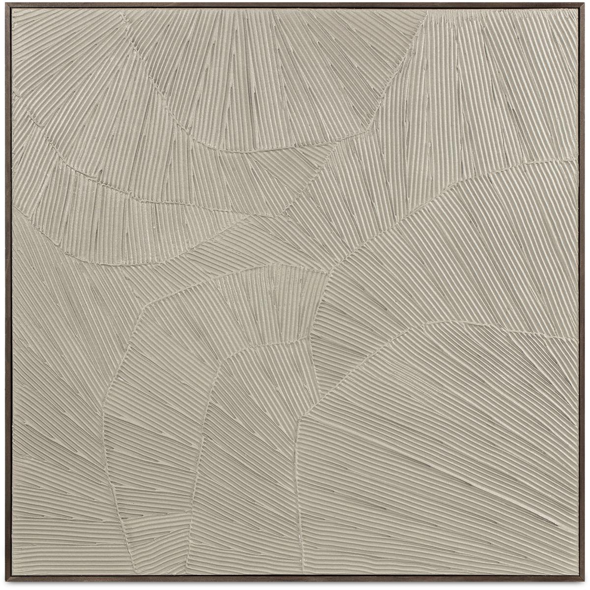 Moes Home Collection WP130637 Flutter 36 X 36 inch Painting Framed