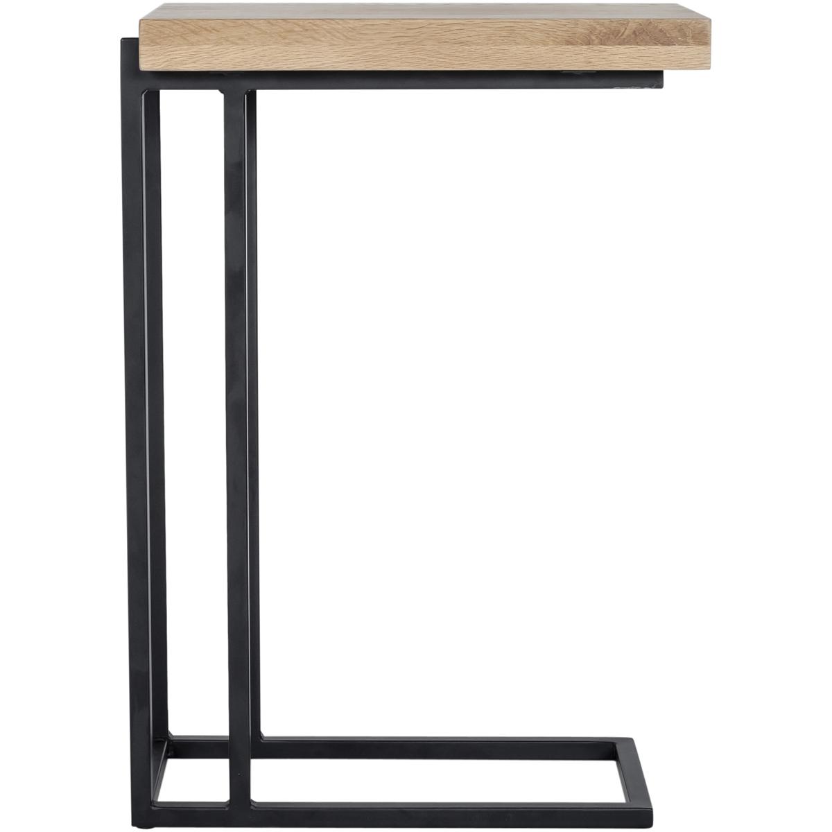 Moe's Home Collection YC-1005-24 Mila 24 X 16 inch Natural C Shape Side Table