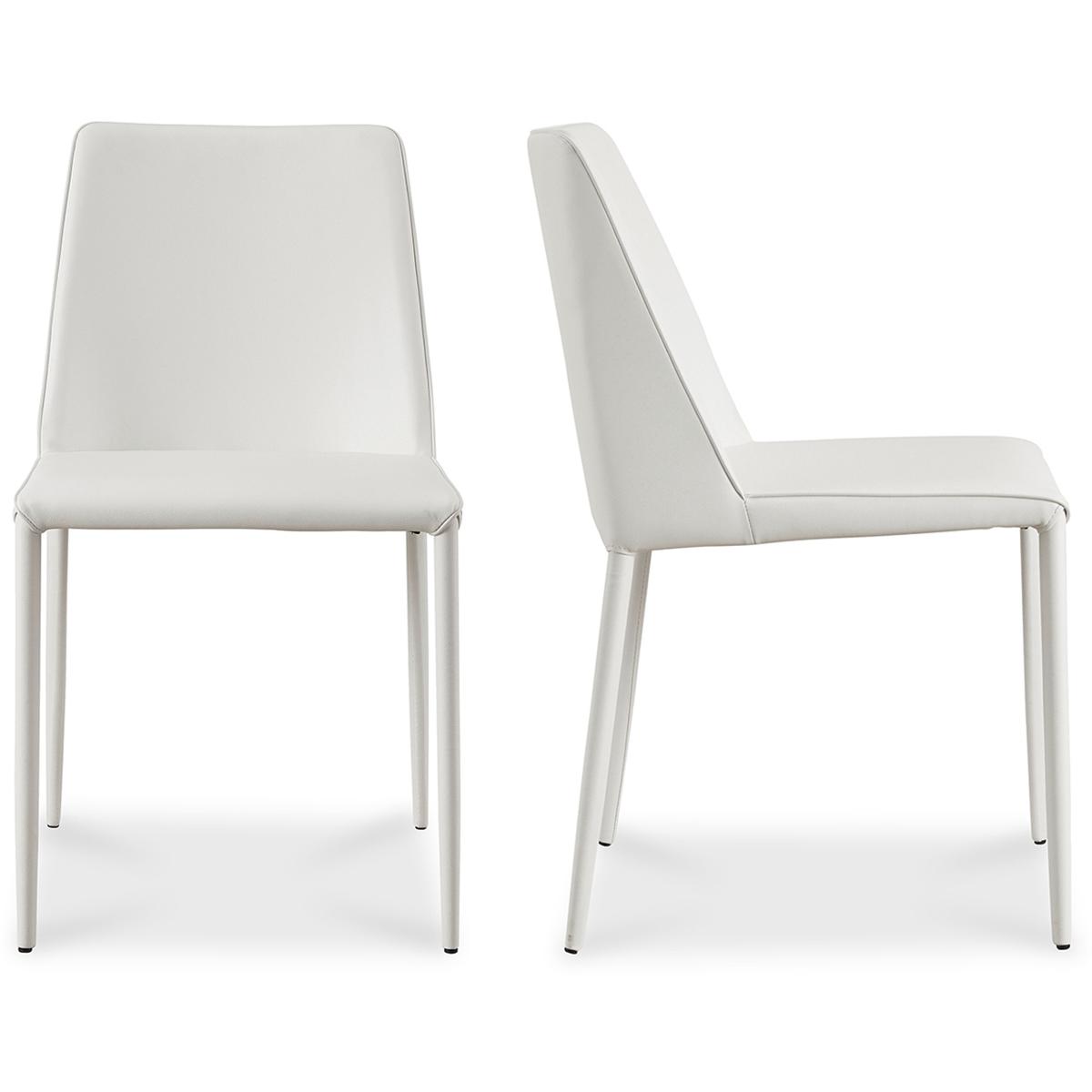 Moe's Home Collection YM-1004-18 Nora White Dining Chair