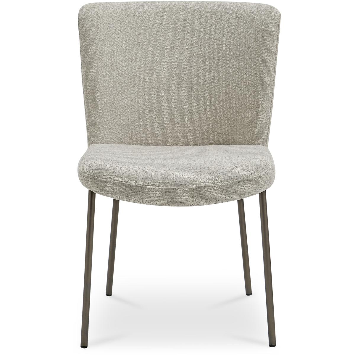 Moe's Home Collection YM-1012-34 Early Beige Dining Chair, Set Of Two
