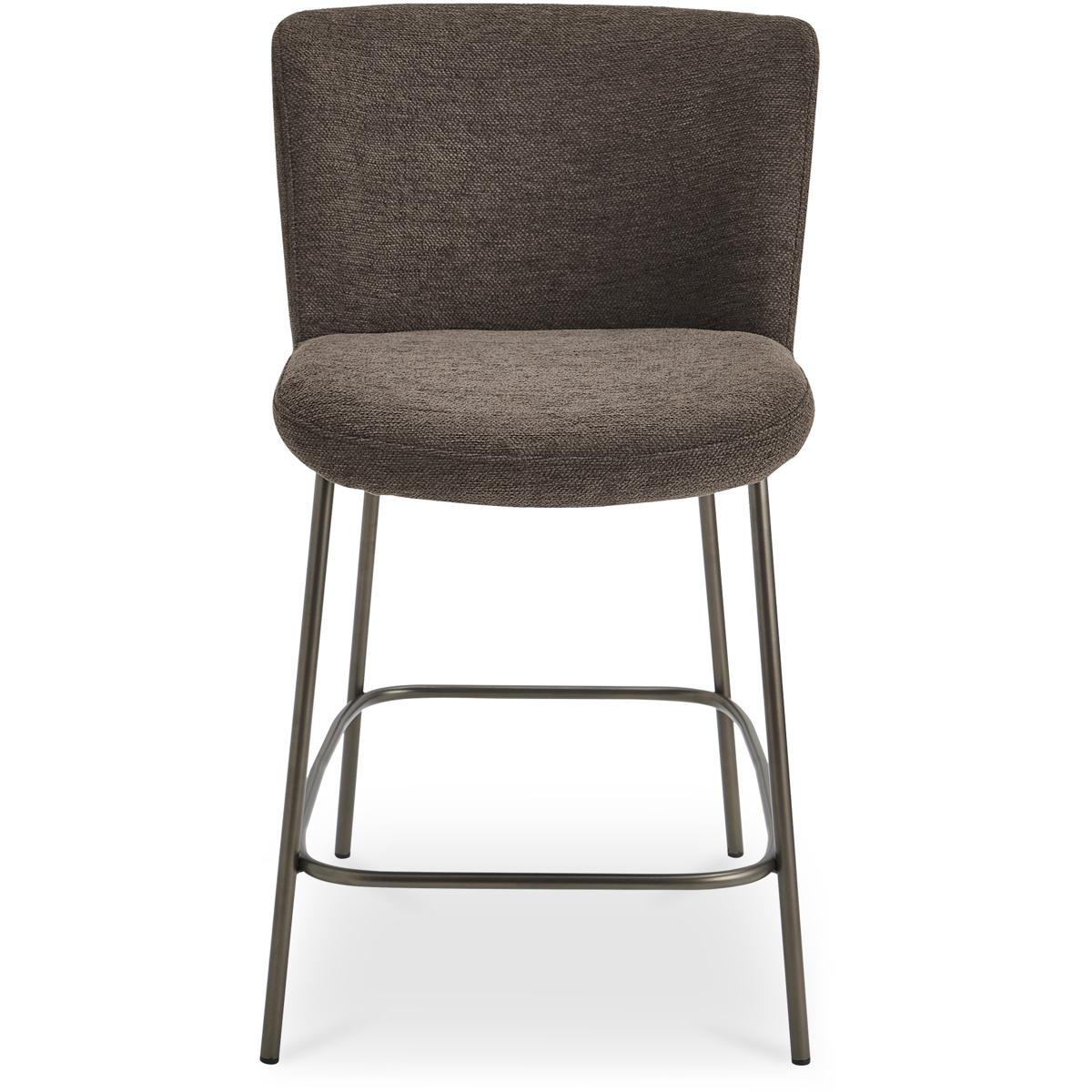 Moe's Home Collection YM-1013-20 Early 37.4 inch Brown Counter Stool