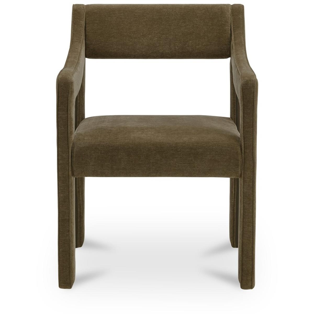 Moe's Home Collection YM-1027-27 Elise YM Cedar Green Dining Chair