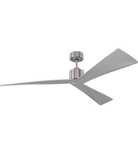 Monte Carlo Fans 3adr60bs Adler 60 Inch Brushed Steel With