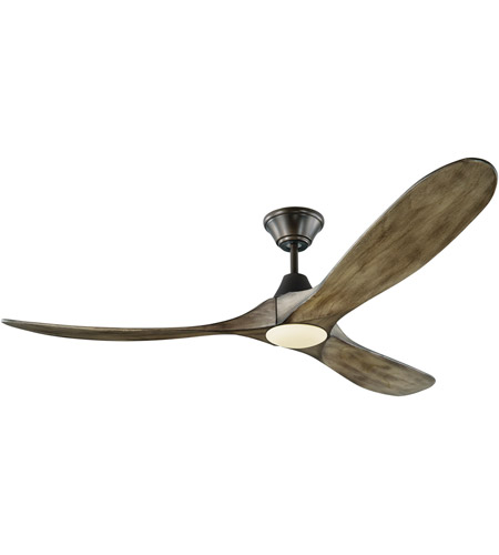 Monte Carlo Fans 3mavr60agpd Maverick Led 60 Inch Aged Pewter With