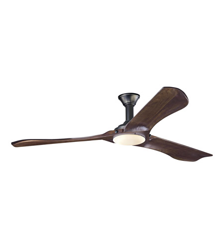 Monte Carlo Fans 3mnlr72bkd V1 Minimalist Max 72 Inch Matte Black With Walnut Blades Ceiling Fan