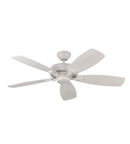 Monte Carlo Fans 5dm52rzw Designer Max 52 Inch Matte White Ceiling Fan