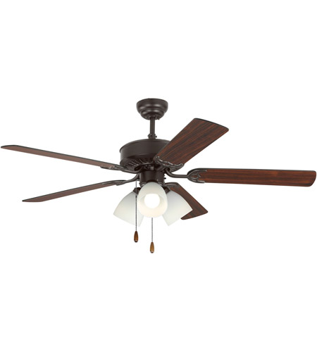 Monte Carlo Fans 5hv52bzf Haven 52 Inch Bronze With Bronze And American Walnut Blades Indoor Ceiling Fan