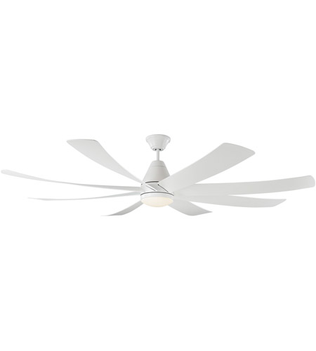 Monte Carlo Fans 8kgr72rzwd Kingston 72 Inch Matte White Indoor Ceiling Fan