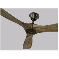 Monte Carlo Fans 3MAVR60AGP Maverick 60 inch Aged Pewter with Light Grey Weathered Oak Blades Indoor-Outdoor Ceiling Fan alternative photo thumbnail