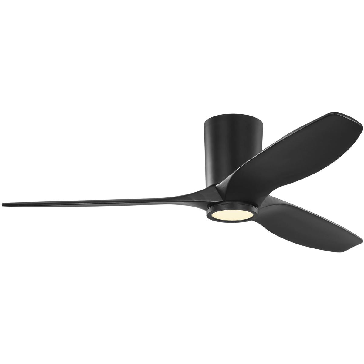 Visual Comfort Fan Collection 3SYRHSM52MBKD Seyra 52 inch Midnight Black Ceiling Fan