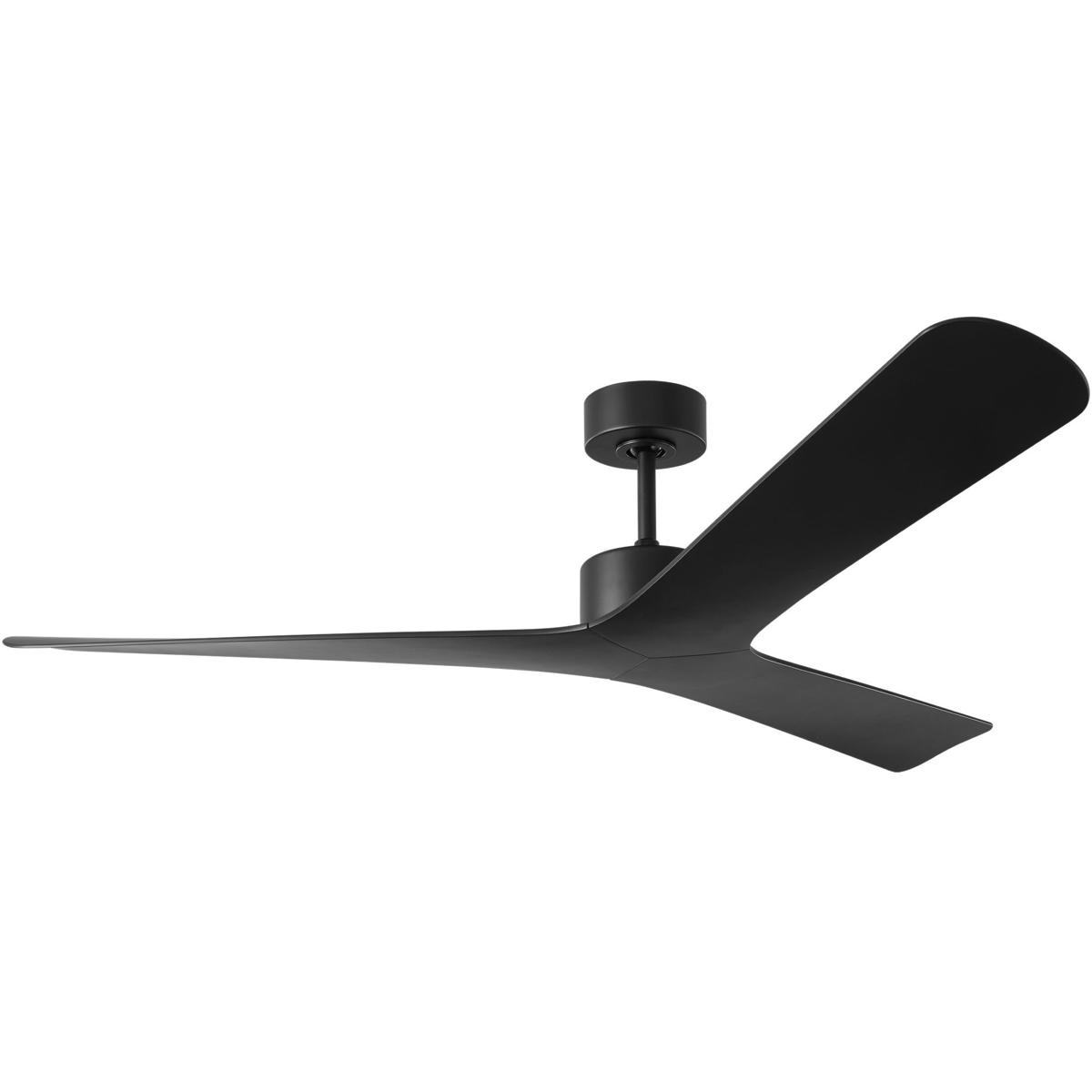 Visual Comfort Fan Collection Peter Bristol Tri Plank 57 Inch Ceiling Fan Tri Plank - 3TPKSM57MBK - Modern Contemporary