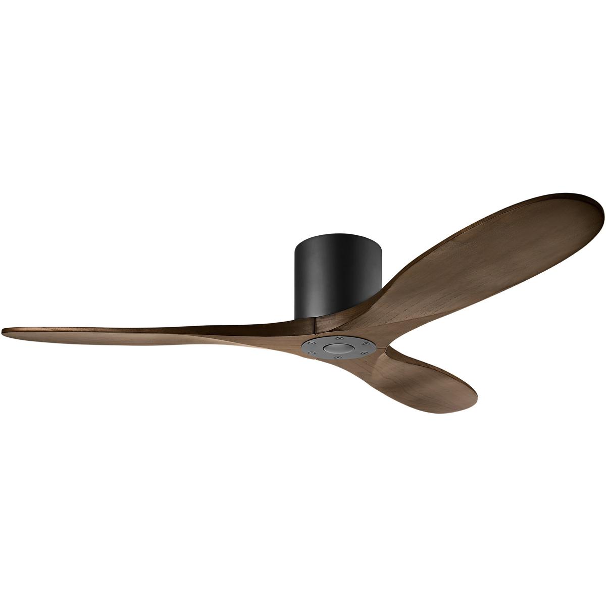 Visual Comfort Fan Collection 3MAVHSM52MBK Maverick 52 inch Midnight Black with Dark Walnut Blades Ceiling Fan
