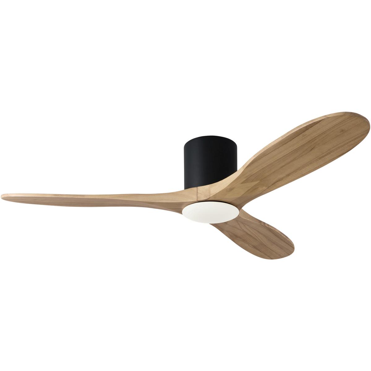 Visual Comfort Fan Collection 3MAVHSM52MBKNHD Maverick 52 inch Matte Black with Natural Honey Blades Ceiling Fan