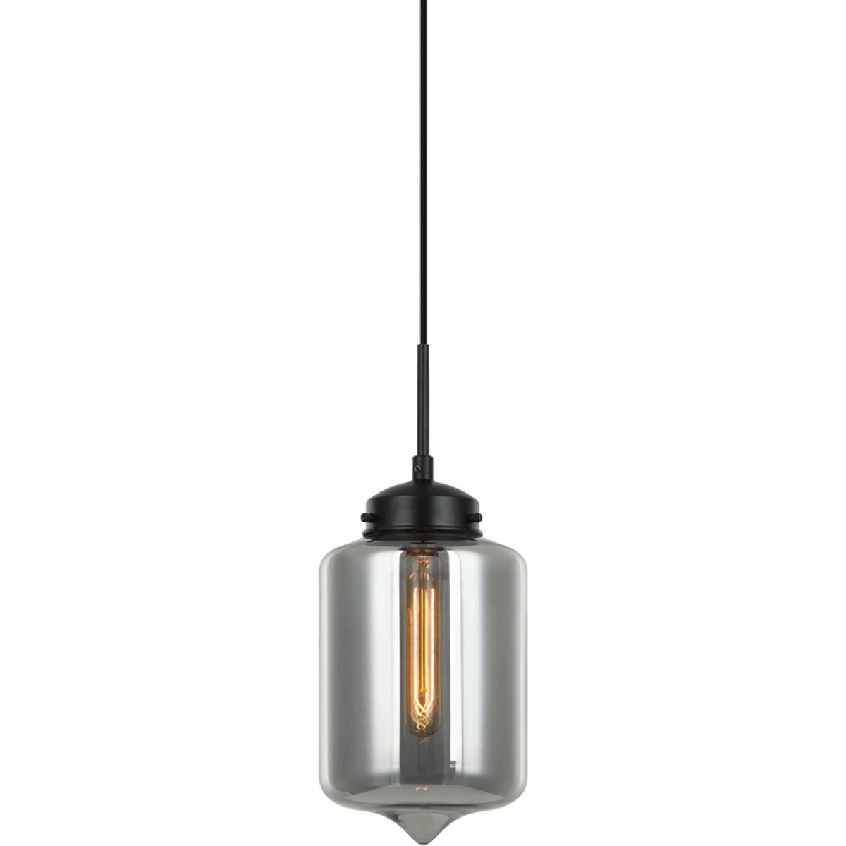 Matteo Lighting C41401SM Irresistible Organic Charm 1 Light 7.13 inch Smoke Pendant Ceiling Light