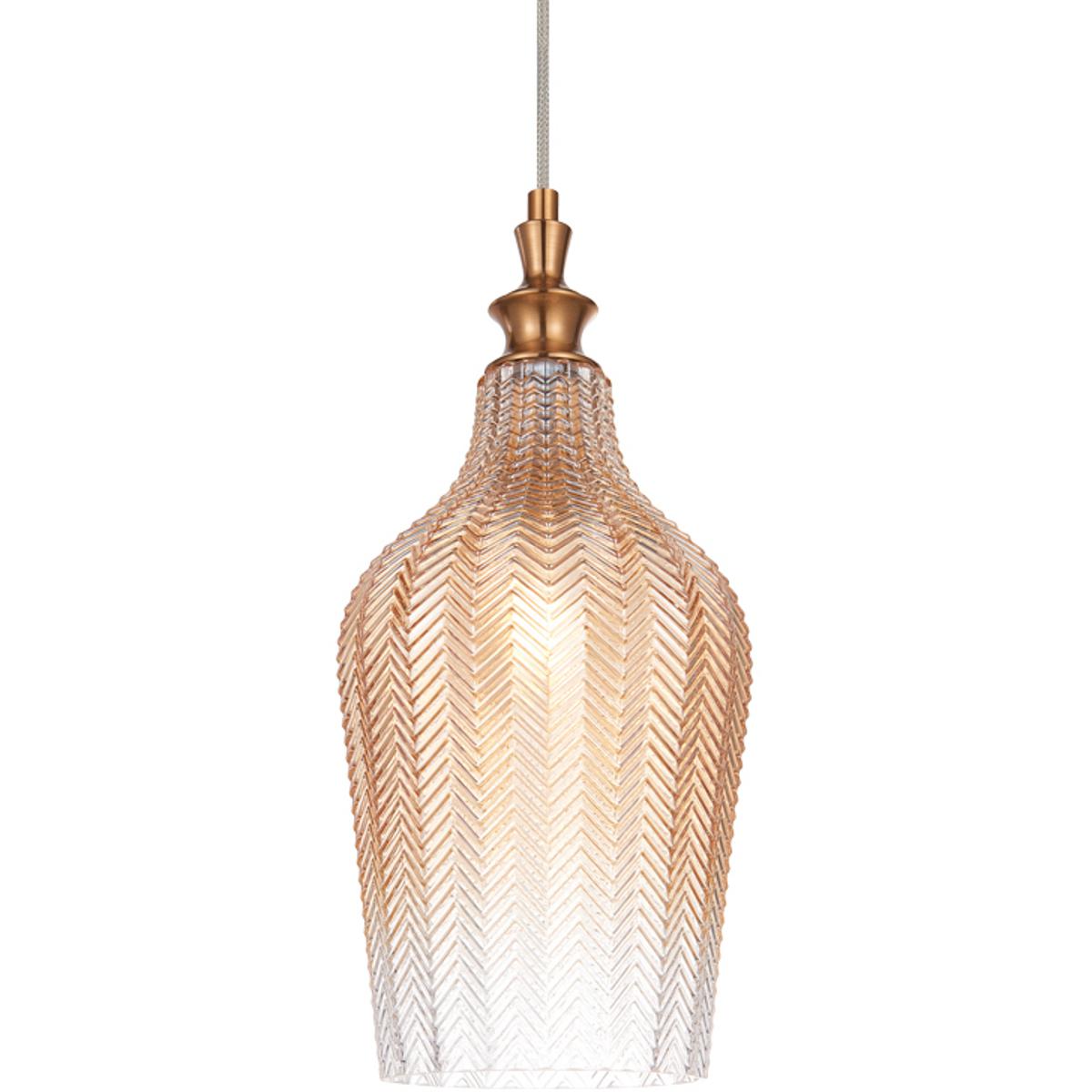 Lighting New York R-C80101AG Matteo Lighting Renity 1 Light 8 inch Aged Gold Brass Pendant Ceiling Light C80101AG - Open Box