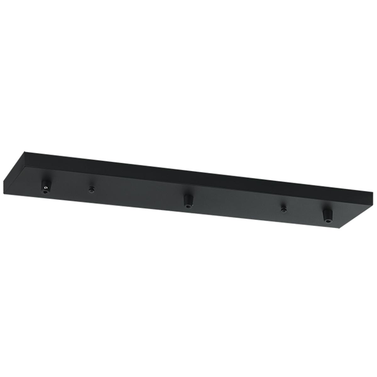 Matteo Lighting CP0203MB Leo 4.38 inch Matte Black Multi Ceiling Canopy Ceiling Light