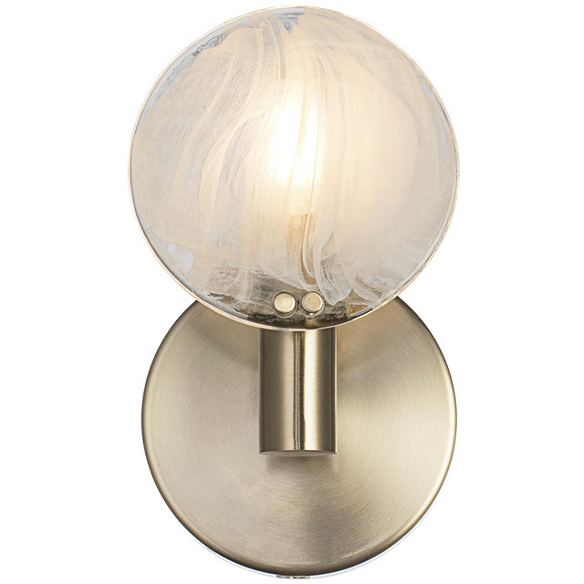 Matteo Lighting W33801CG Cloudburst 1 Light 4.75 inch Champagne Gold Wall Sconce Wall Light