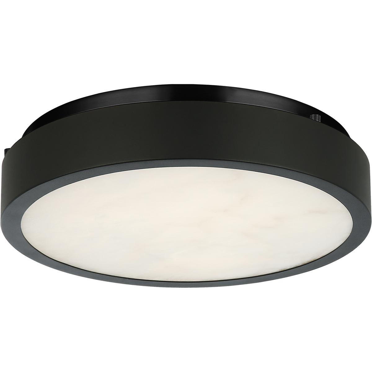 Matteo Lighting X05911MB Marblestone LED 11 inch Matte Black Flush Mount Ceiling Light