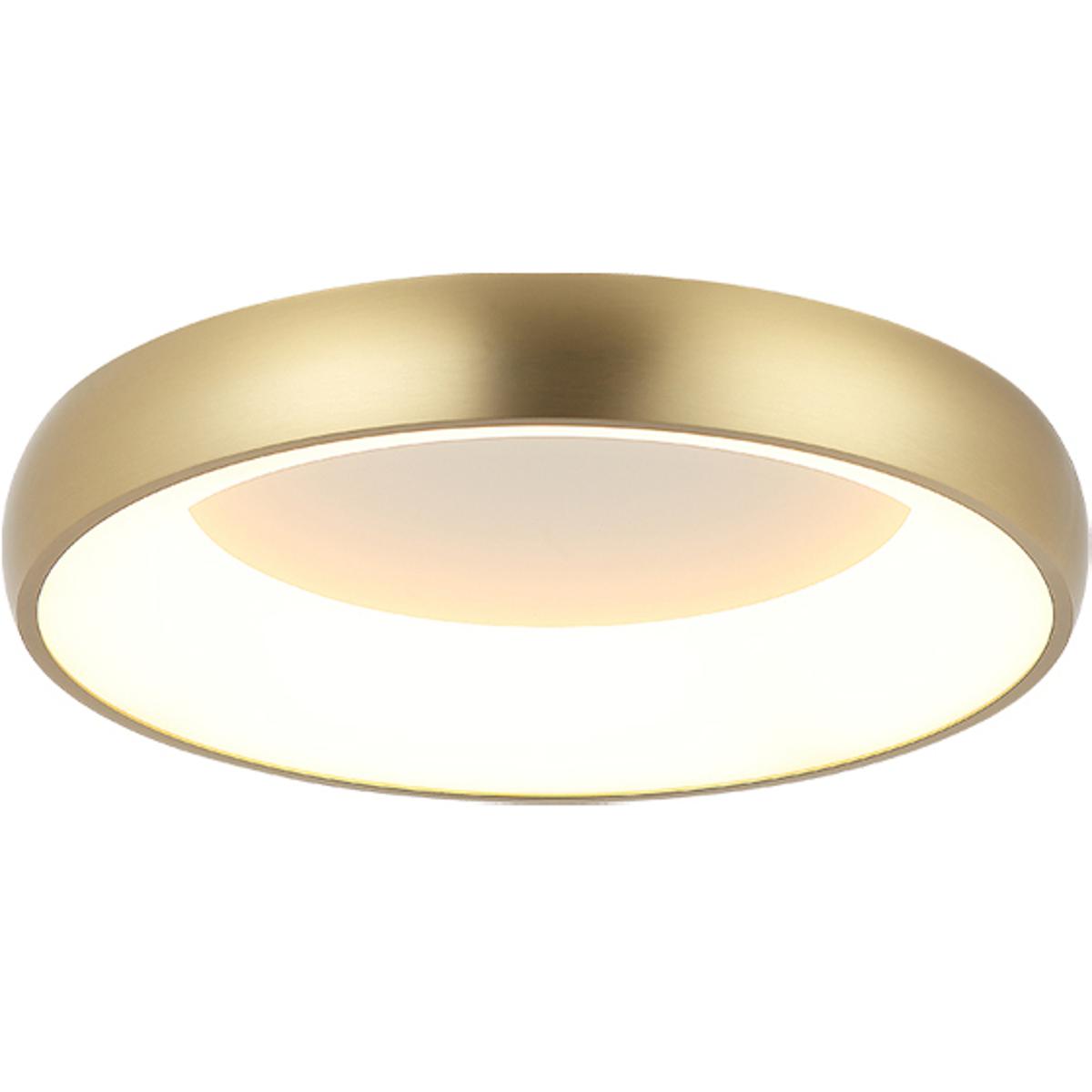 Matteo Lighting X32716BG Maverick LED 16 inch Brushed Gold Flush Mount Ceiling Light
