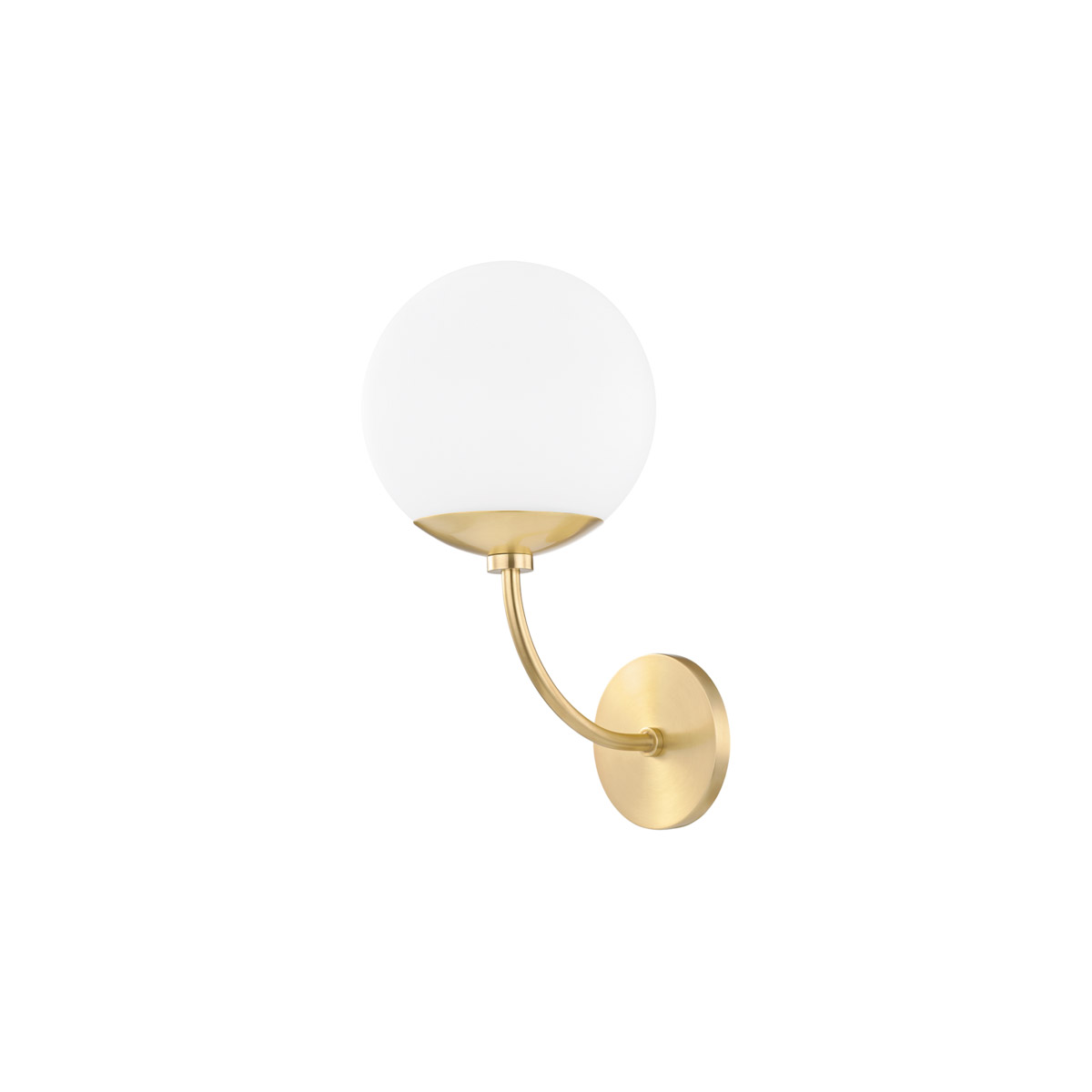 Mitzi H160101-AGB Carrie 1 Light 7.5 inch Aged Brass Wall Sconce Wall Light