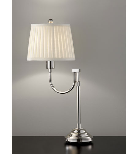 Feiss Plymouth 1 Light Table Lamp in Polished Nickel 10099PN 10099PN.jpg