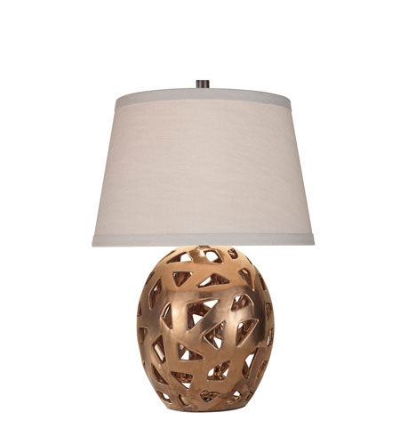 Feiss Geometrica 1 Light Table Lamp in Aged Copper with Crackle 10271AC/CK 10271AC_CK.jpg