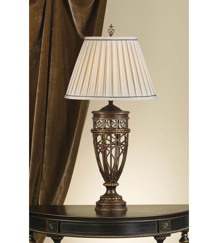 Feiss Opera 1 Light Table Lamp in Firenze Gold 9383FG 9383FG.jpg