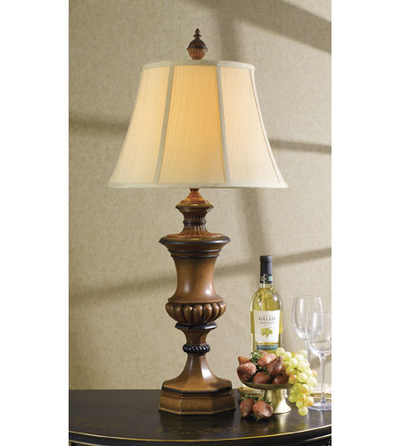 Feiss Mozart 1 Light Table Lamp in Maple 9553MPL 9553MPL.jpg