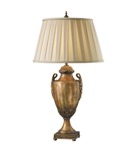 Feiss Villa Ribero 1 Light Table Lamp in Firenze Gold 9564FG 9564FG.jpg