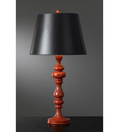 Feiss Gannon 1 Light Table Lamp in Scarlet 9764SC 9764SC.jpg