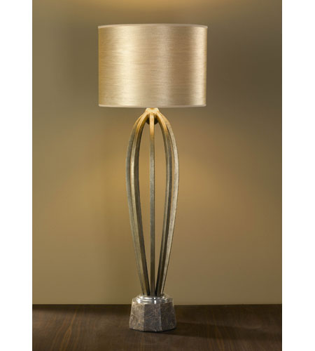 Feiss Norah 1 Light Table Lamp in Aged Silver Leaf 9869AGS 9869AGS.jpg