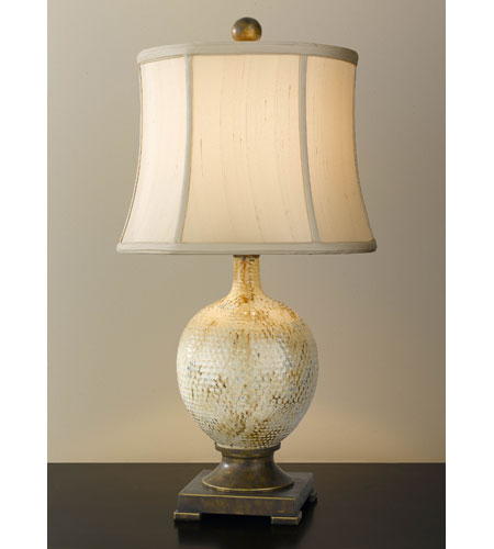 Feiss Independents 1 Light Table Lamp in Antique Cream and Painted Antique Bronze 9902AC/PAB 9902ACPAB.jpg