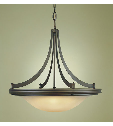 Pub 4 Light Pendants in Oil Rubbed Bronze F1924/4ORB