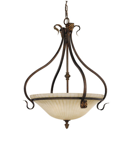 Feiss Sonoma Valley 3 Light Chandelier in Aged Tortoise Shell F2070/3ATS F2070_3ATS.jpg