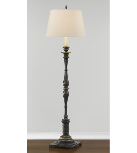 Feiss Heritage 1 Light Floor Lamp in Midnight Silver FL6222MSVR FL6222MSVR.jpg