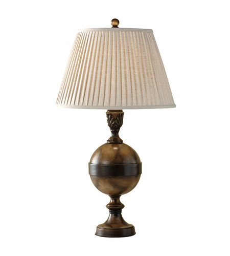 Feiss Riley 1 Light Table Lamp in River Stone 10109RS