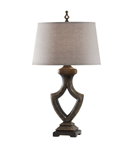 Feiss Westwood 1 Light Table Lamp in Weathered Black 10112WBK