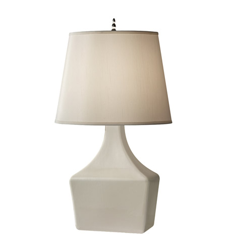 Feiss West Ridge 1 Light Table Lamp in Ivory 10173IV