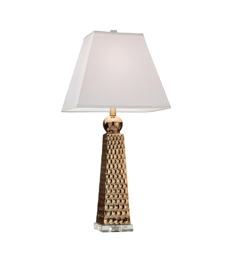 Feiss Signature 1 Light Table Lamp in Rose Gold 10286RSG