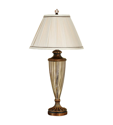 Feiss Independents 1 Light Table Lamp in Firenze Gold 9406FG