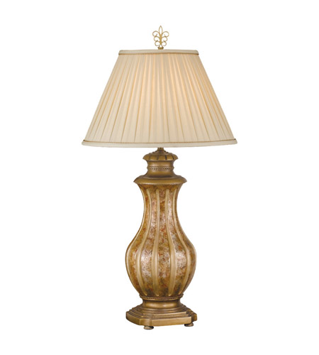 Feiss Independents 1 Light Table Lamp in Artisan Gold 9462ARG