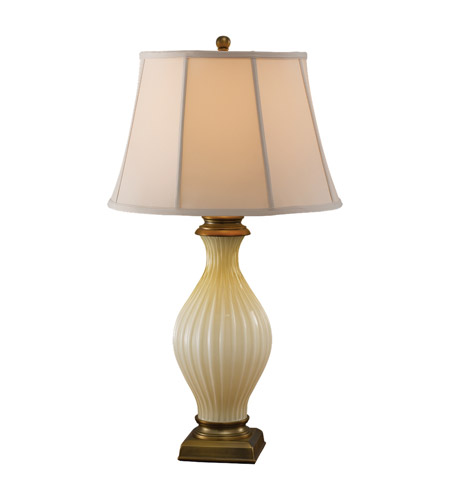 Feiss Myrick 1 Light Table Lamp in Pearl Glass 9731PGL
