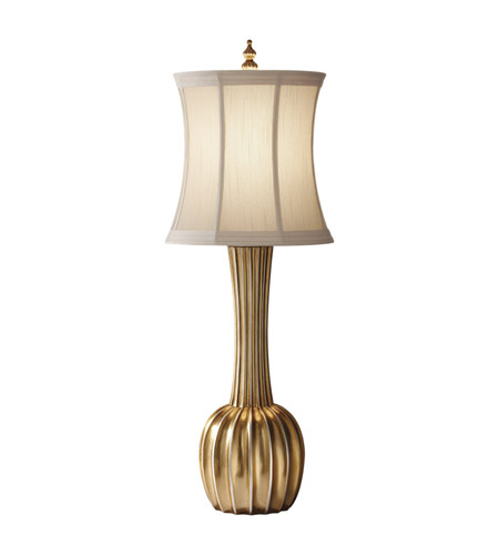Feiss Kalinda 1 Light Buffet Lamp in Florentine Gold 9925FLG