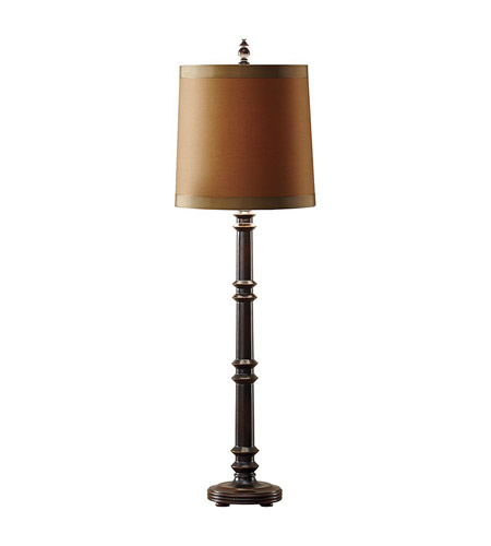 Feiss Tavaris 1 Light Table Lamp in Ebony 9994EBY