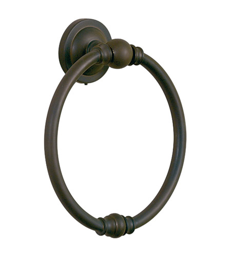 Feiss BA1503ORB Signature Series 7 inch Oil Rubbed Bronze Towel Ring photo