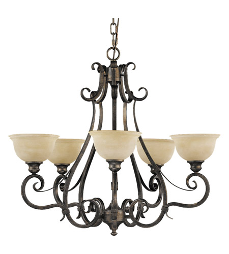 Feiss Segovia Collection Chandeliers F2094/5PBR photo