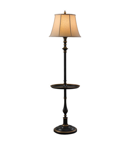 Feiss Maddalyn 1 Light Floor Lamp in Antique Brown FL6236ANB