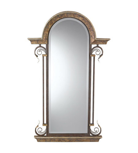 Feiss MR1085SU Phoenician Court 46 X 26 inch Silver Umber Wall Mirror
